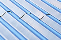 Hoo Meavy corrugated roofing